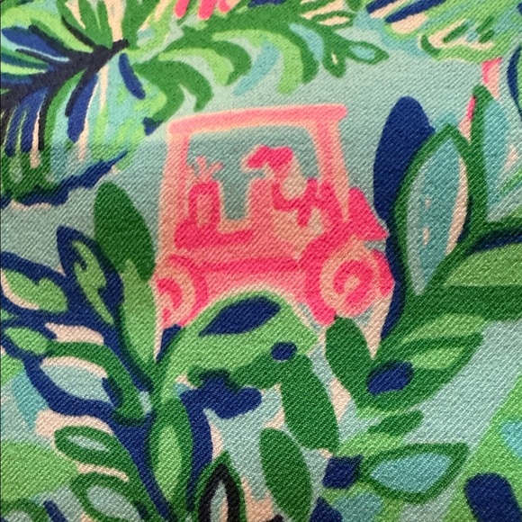 🌴 Lilly Pulitzer 14 ⛳️ Luxetic Monica golf skort Blue Horizon Par Fection UPF50 - Picture 3 of 15